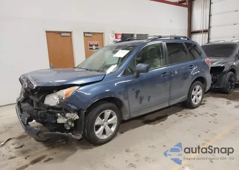 2014 Subaru Forester 2.5I Premium из США, поврежденный, VIN JF2SJAGC0EH552202